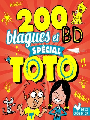cover image of 200 blagues et BD spécial Toto